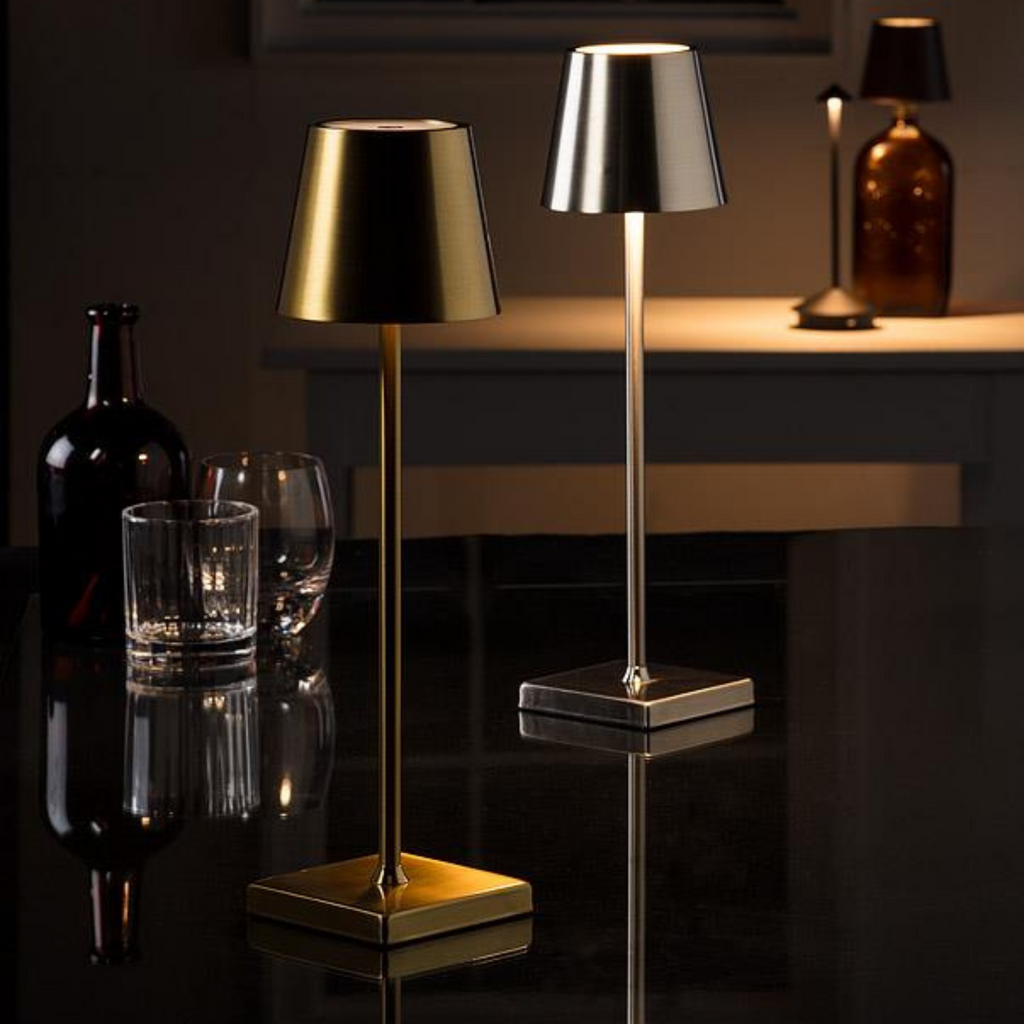 Cordless Table Lamp | Gold